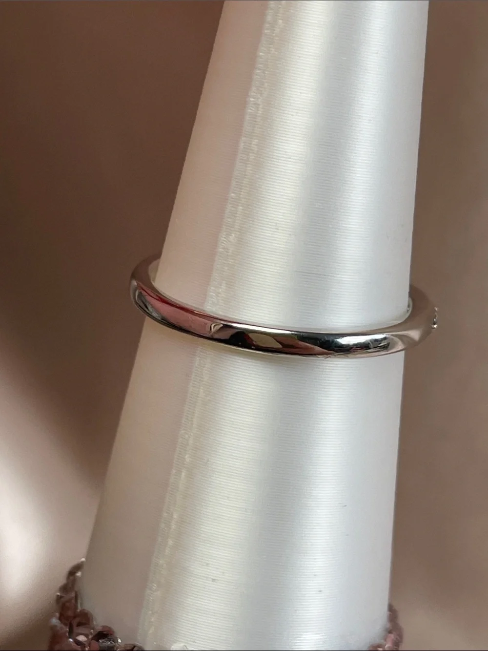 Bomb Party Genuine Lapis on Rhodium Size 10